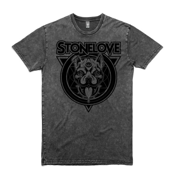 Stonewash Black on Black T Thumbnail